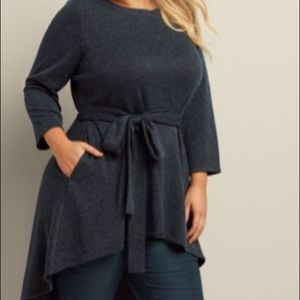 Lane Bryant Boatneck High/Low Tunic - NEW - 18/20